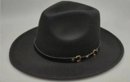 Curved Edge Western Cowboy Hat Men And Women