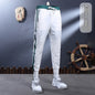 Ice Silk Breathable Stretch Slim-fitting Ankle-tied Skinny Sports Pants