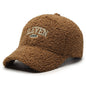 Winter Lambskin Thickened Warm Baseball Cap