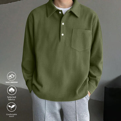 American Retro Casual Bottoming Shirt