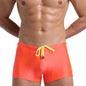Men's Boxer Swimming Trunks Fashion Lace-up Design