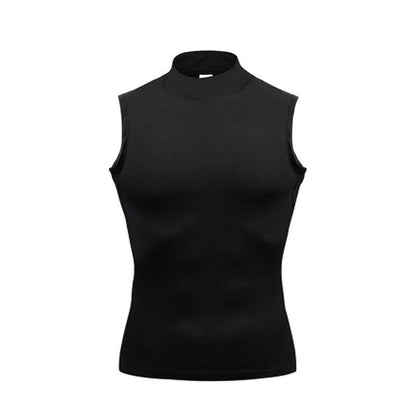 Solid Color Slim Fit Men's Vest