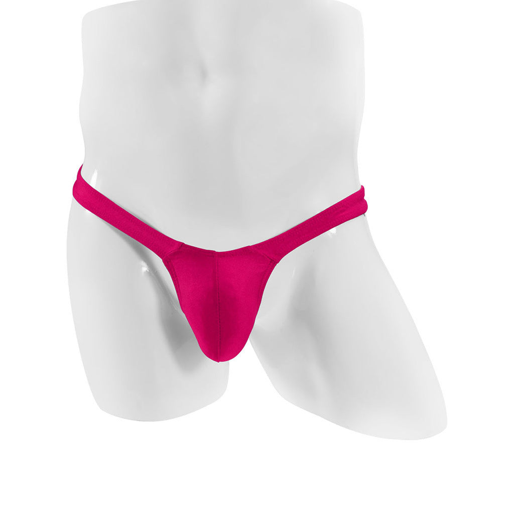 Men's Sexy Lingerie Underwear Flying Bird Xiaoding Opaque Swimming Material T-back