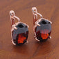 Romantic Retro 1014 Oval European And American Ear Clip