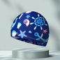 Simple Printing High Elastic Comfortable Swimming Cap