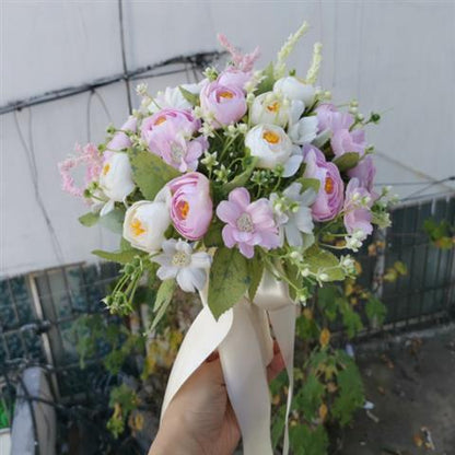 Wedding Bouquet Fake Flowers Photo Props Bouquet Simulation