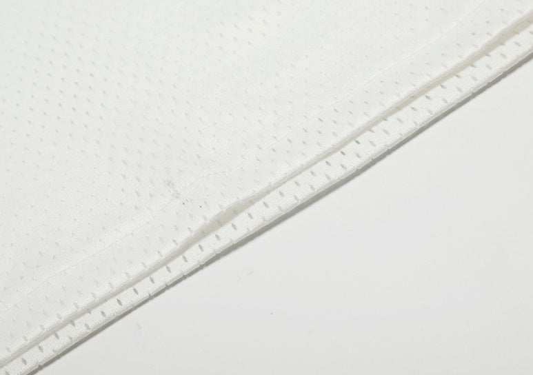 Letter Printed Mesh Breathable T-shirt For Men