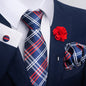 Men's Tie Suit Pocket Square Combo 8