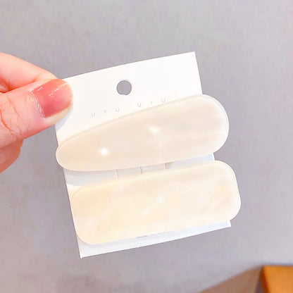 Korean Girl With Broken Hair Side Clip