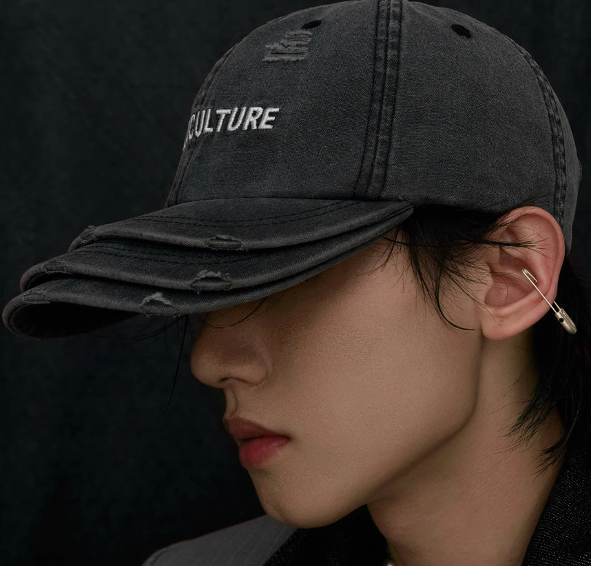 Design Damaged Burrs Sun Hat