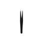 Stainless Steel Eyebrow Tweezers Black Flat Hairs Puller Beauty Makeup Tool