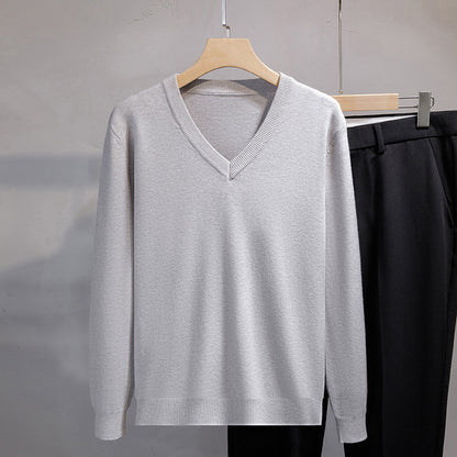 Men's Pullover Long Sleeve Fashion Bottoming Shirt Top