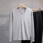 Men's Pullover Long Sleeve Fashion Bottoming Shirt Top
