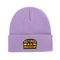 Embroidery Knitted Hat Personality Street Windproof And Warm