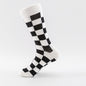 Trendy Mid-calf Length Socks Plus Size Men