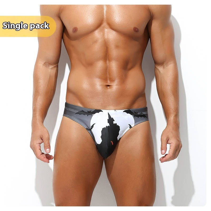 Men's Quick-drying Digital Printing Low Waisted Shorts