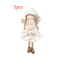 Christmas Lace Angel Doll Christmas Tree Small Pendant Lift Snowflake Girl Christmas Show Window Decorations Accessories