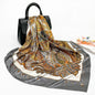 Spring And Autumn New 90cm Silk Scarf Silk Square
