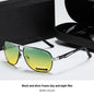 Men's New Day And Night Dual-use Discolored Sunglasses