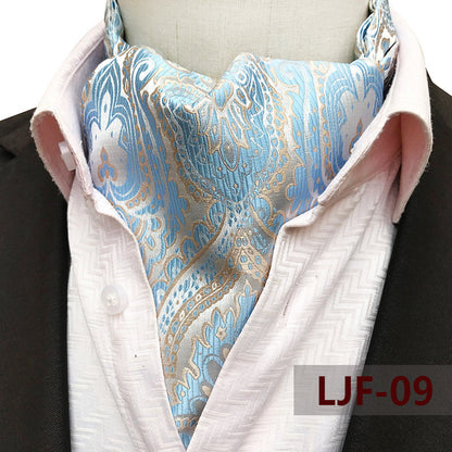 Men's Scarf Jacquard Polyester British
