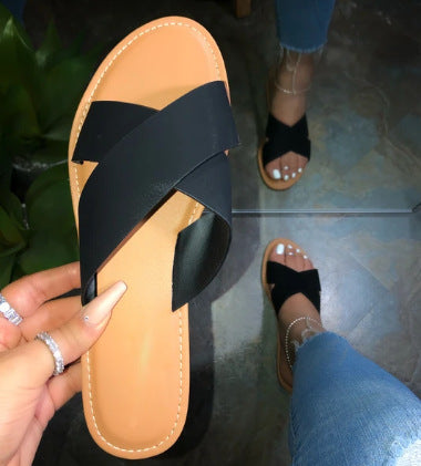 Wear beach slippers