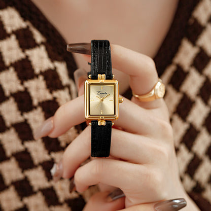 Women's Retro Special Interest Light Luxury Small Square Watch