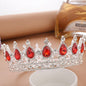 Full Crown Bridal Tiara Crown Wedding Diadem Bridal Round Crown