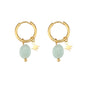 European And American New Amazonite Earrings Jewelry