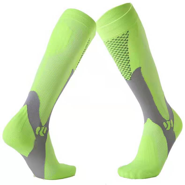 Nylon Men's And Women's Sports Muscle Strength Outdoor Football Compression Socks