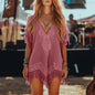 3d Printed Tassel Loose Dress