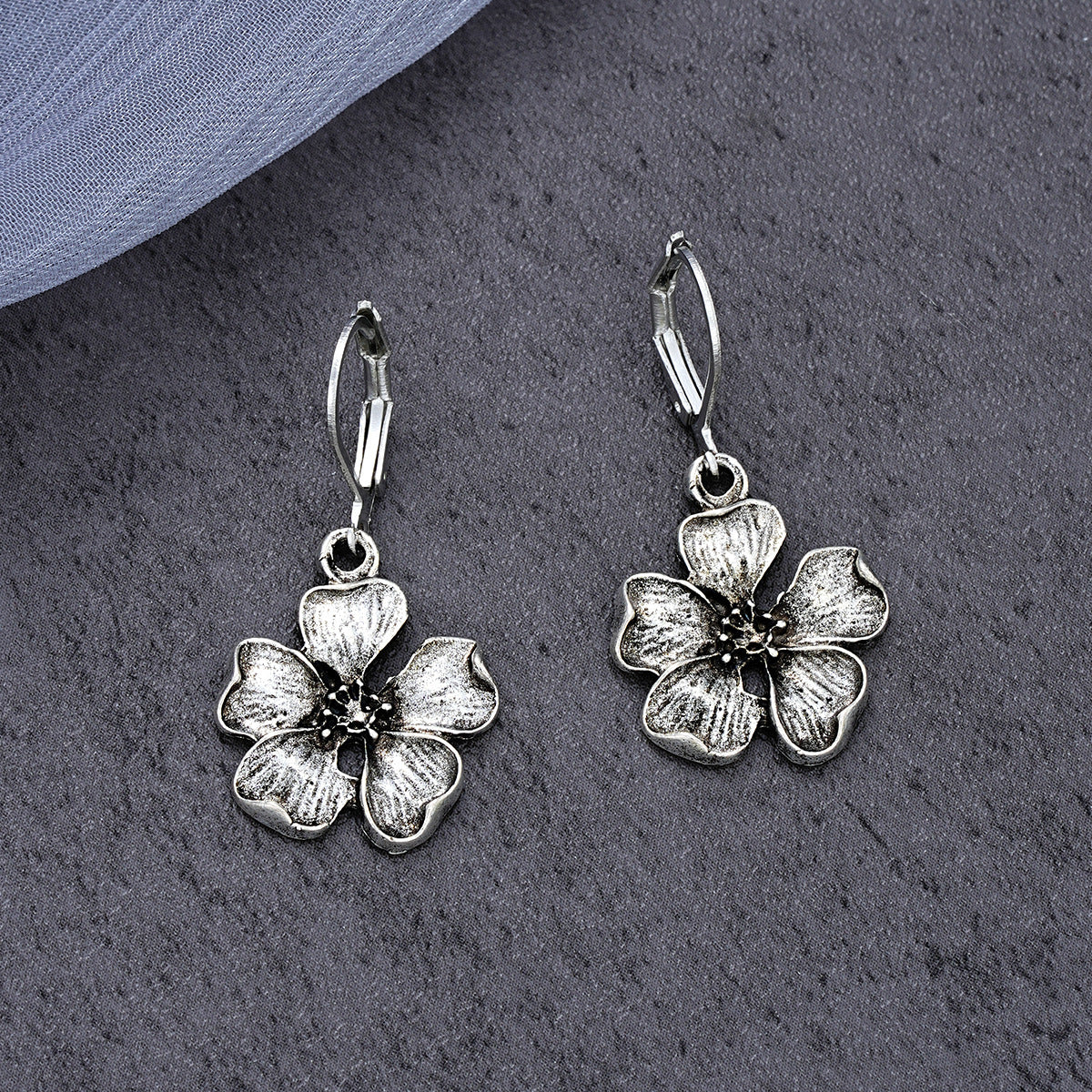Bohemian Retro Popular Charming Flower Flower Earrings