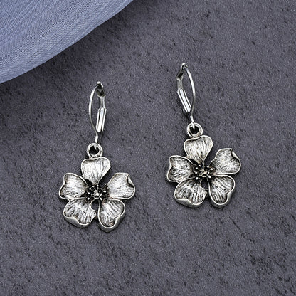 Bohemian Retro Popular Charming Flower Flower Earrings