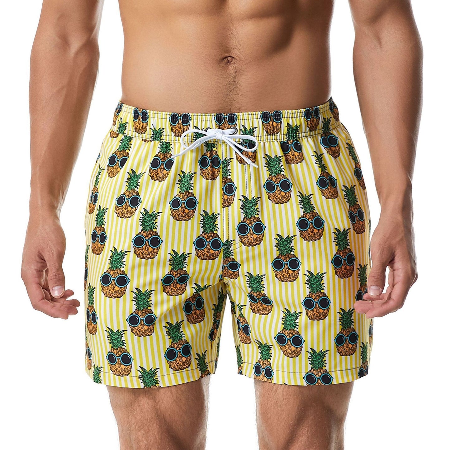 Summer Men Shorts Cool Breathable Casual Versatile