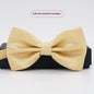 Men's Solid Color Formal Wear Wedding Business Casual Groom Groomsman Bow Tie