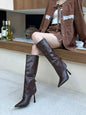 Design Black Slimming Leg Warmer New Hot Girl High-heel Boots