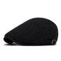 Breathable Cotton And Linen Beret Men's Retro Peaked Cap