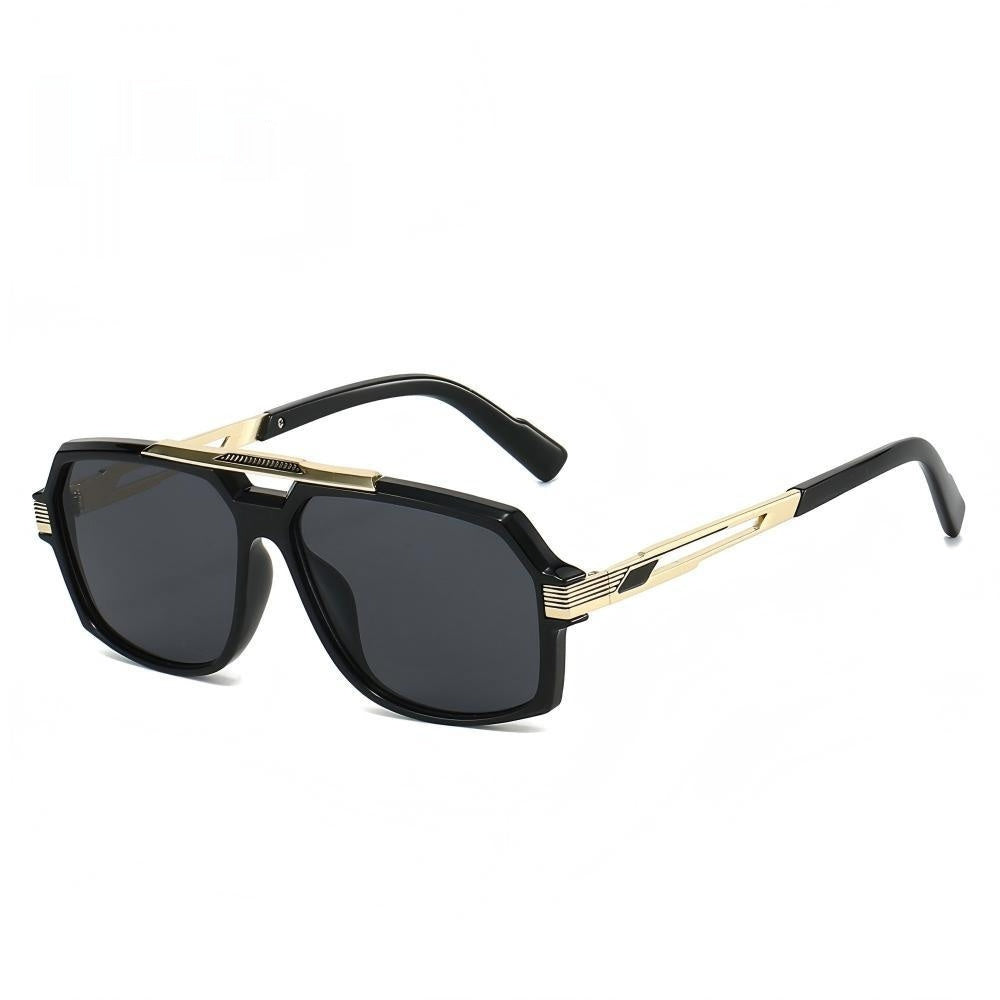Men's Metal Mirror Leg Paint Fashion All-match Sun-resistant Sunglasses
