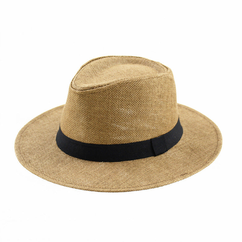 Men's Outdoor Sun Protection Wide Brim Top Hat