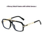 Men's Metal Mirror Leg Paint Fashion All-match Sun-resistant Sunglasses