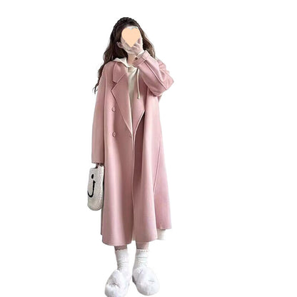 Woolen Women's Fashionable All-match Coat