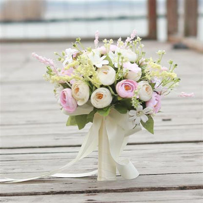 Wedding Bouquet Fake Flowers Photo Props Bouquet Simulation