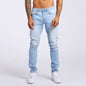 Slim-fitting Mid-waist Denim Micro-elastic Skinny Pants Men