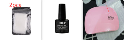 Nail Extension Fiber Set Nail Extension Gel Repair Liquid Paper-free Support Sheet