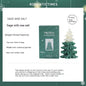 Christmas Aromatherapy Candle Gift Supplies Layout
