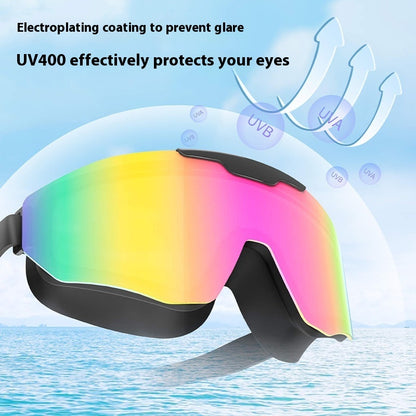 HD Waterproof Anti-fog Swimming Goggles