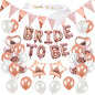 Rose Gold Suit Aluminum Balloon Party Decorations