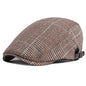 Hat Men's Spring And Autumn Classic Plaid
