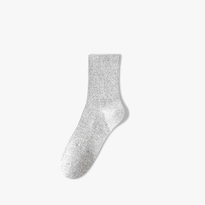 Men's Thin Knee-high Sweat Absorbing And Deodorant Antibacterial Socks