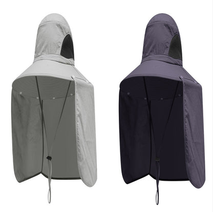 Summer Fisherman Hat Outdoor Sun Protection Men And Women Quick-drying