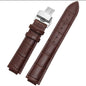 Silicone Watch Strap Top Layer Cowhide Leather